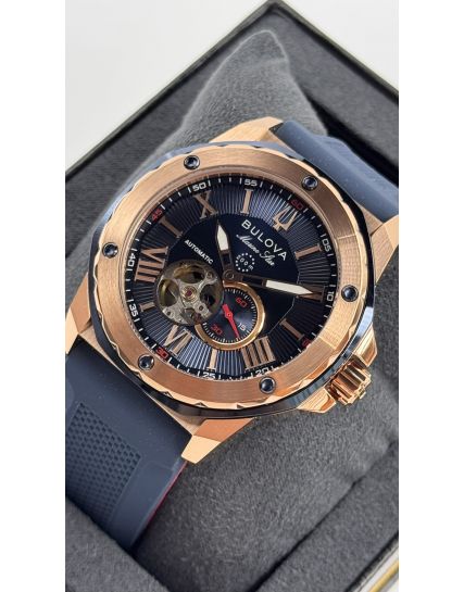 Bulova Marine Star Blue/Gold 98A227