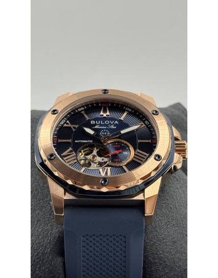 Bulova Marine Star Blue/Gold 98A227