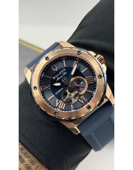 Bulova Marine Star Blue/Gold 98A227