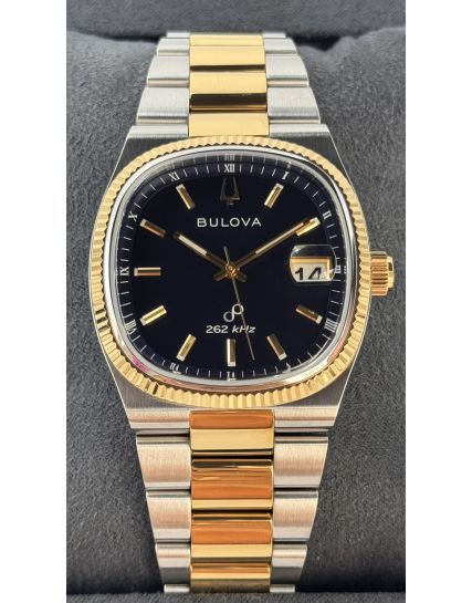 Bulova Super Seville Blue/Gold 98B462