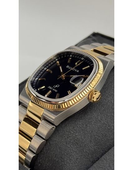 Bulova Super Seville Blue/Gold 98B462