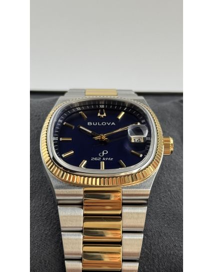 Bulova Super Seville Blue/Gold 98B462