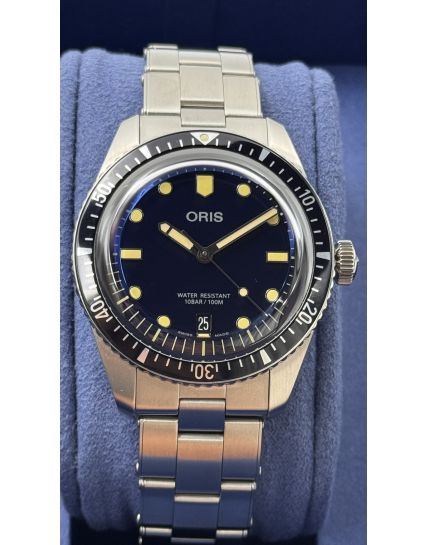 Oris Divers Sixty‑Five Date Blue 01 733 7707 4055-07 8 20 18