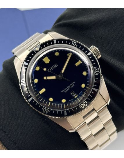 Oris Divers Sixty‑Five Date Blue 01 733 7707 4055-07 8 20 18