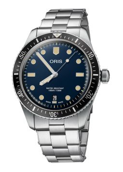 Oris Divers Sixty‑Five Date Blue 01 733 7707 4055-07 8 20 18