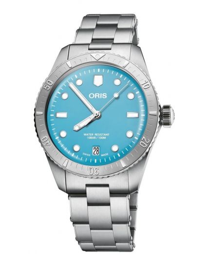Oris Divers Sixty‑Five Cotton Candy Light Blue 01 733 7771 4055