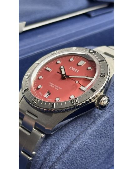 Oris Divers Sixty‑Five Cotton Candy Pink 01 733 7771 4058