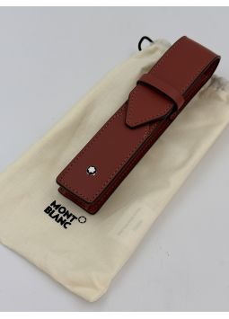 Montblanc Meisterstück Selection Soft 1-Pen Pouch - Light Brick MB131267