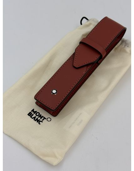 Montblanc Meisterstück Selection Soft 1-Pen Pouch - Light Brick MB131267