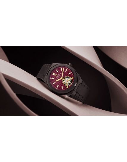 Titoni Impetus CeramTech Burgundy Red 1000 Z-R-742