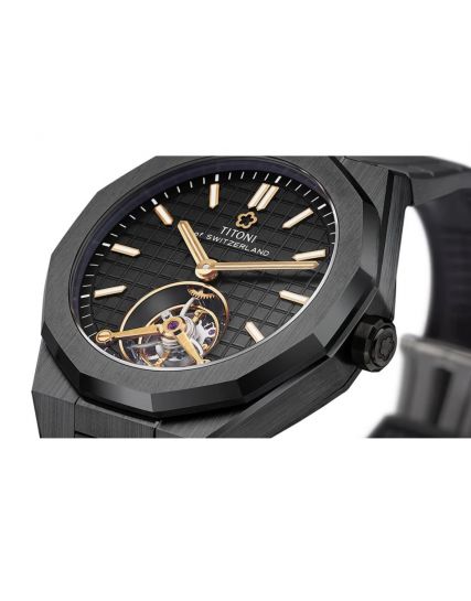 Titoni Impetus CeramTech Black 1000 Z-R-740