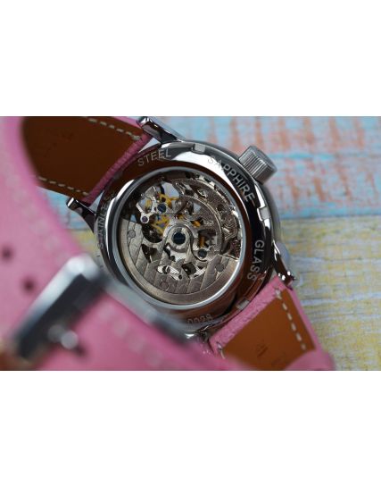 Poljot International, Germany Nastja Lady Skeleton Pink 2723.1330103P