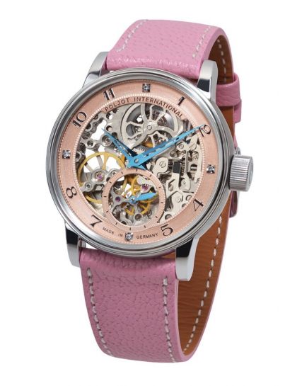 Poljot International, Germany Nastja Lady Skeleton Pink 2723.1330103P