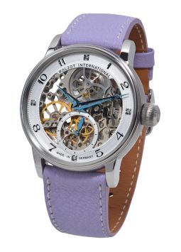 Poljot International, Germany Nastja Lady Skeleton Purple 2723.1330101P