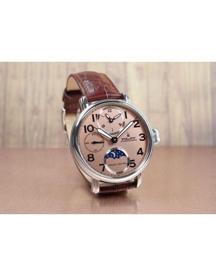 Poljot International, Germany Doubletimer Salmon 9120.2940333
