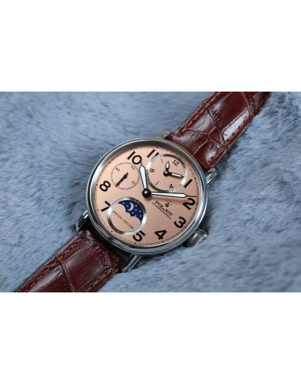 Poljot International, Germany Doubletimer Salmon 9120.2940333