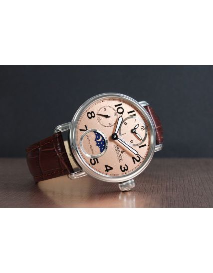 Poljot International, Germany Doubletimer Salmon 9120.2940333