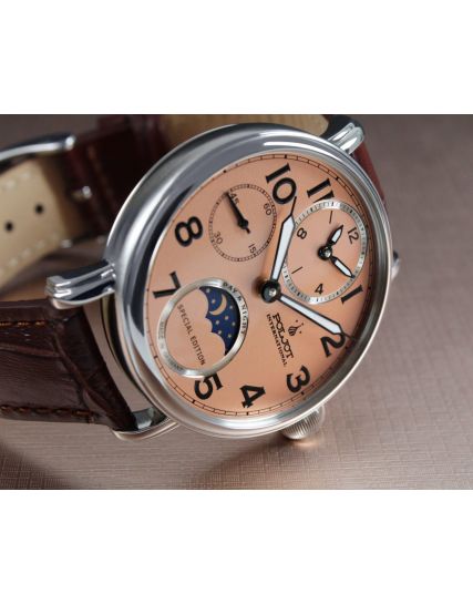 Poljot International, Germany Doubletimer Salmon 9120.2940333