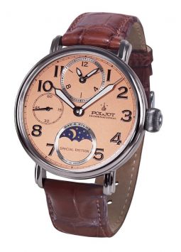 Poljot International, Germany Doubletimer Salmon 9120.2940333