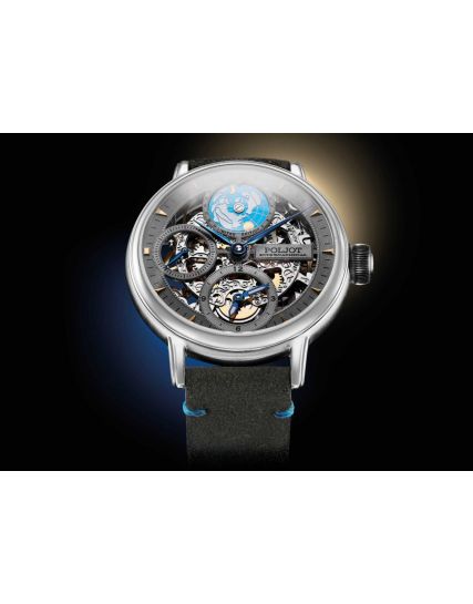 Poljot International, Germany Globetrotter Grey 9730.2940553