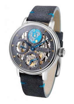 Poljot International, Germany Globetrotter Grey 9730.2940553