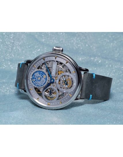 Poljot International, Germany Globetrotter Grey 9730.2940553