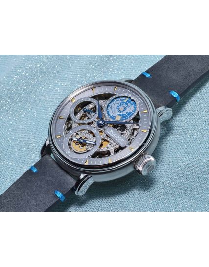 Poljot International, Germany Globetrotter Grey 9730.2940553