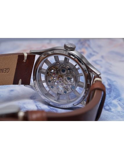 Poljot International, Germany Vintage Skeleton Rose 6114.1220103