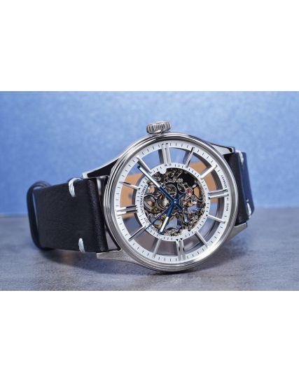 Poljot International, Germany Vintage Skeleton Silver 6114.1220101