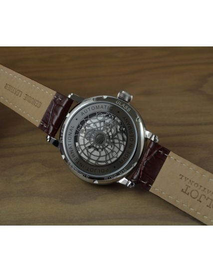 Poljot International, Germany Jaros GMT Silver 34NH.4200111