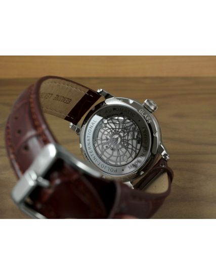 Poljot International, Germany Jaros GMT Silver 34NH.4200111