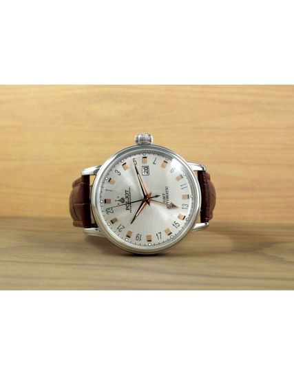 Poljot International, Germany Jaros GMT Silver 34NH.4200111