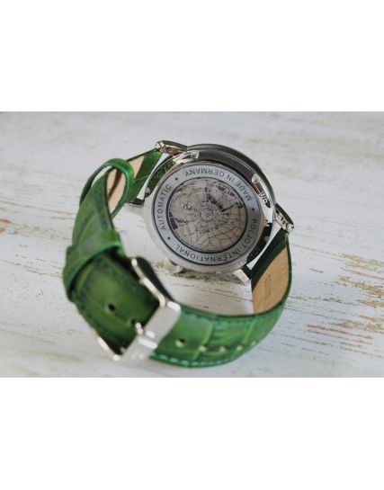 Poljot International, Germany Jaros GMT Green 34NH.4200115