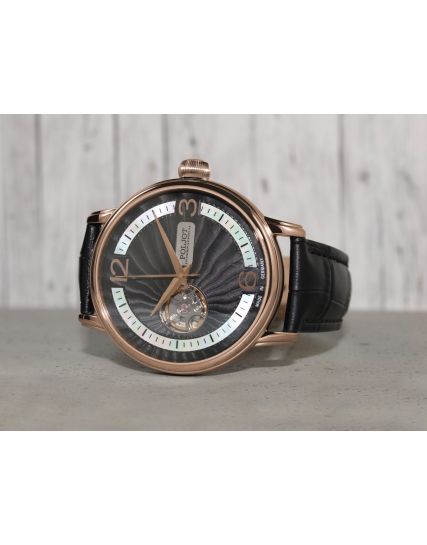 Poljot International, Germany Jaros Open Heart Black 38NH.4286813
