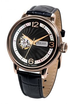 Poljot International, Germany Jaros Open Heart Black 38NH.4286813