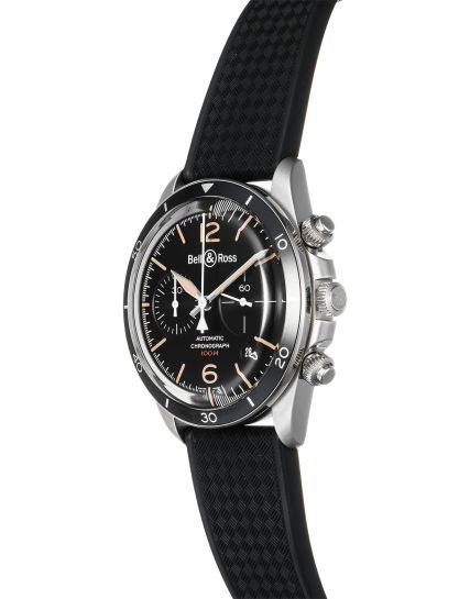 Bell & Ross V2-94 Steel Heritage BRV294-HER-ST/SRB