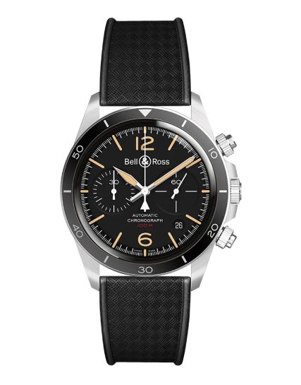 Bell & Ross V2-94 Steel Heritage BRV294-HER-ST/SRB