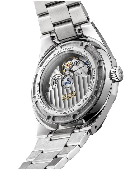 Nivada Grenchen F77 Ice Agate - 100 Years MKII Limited Edition 68061A77