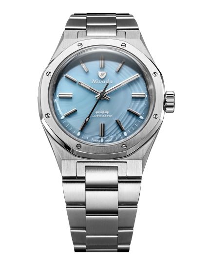 Nivada Grenchen F77 Ice Agate - 100 Years MKII Limited Edition 68061A77