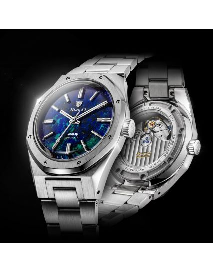 Nivada Grenchen F77 Azurite - 100 Years MKII 68056A77