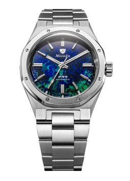 Nivada Grenchen F77 Azurite - 100 Years MKII 68056A77