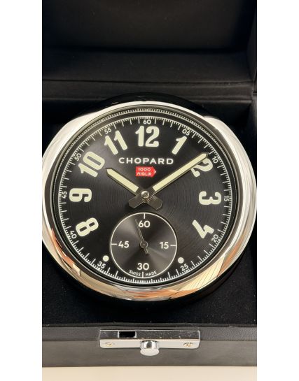Chopard Mille Miglia Steel Table Clock 95020-0104