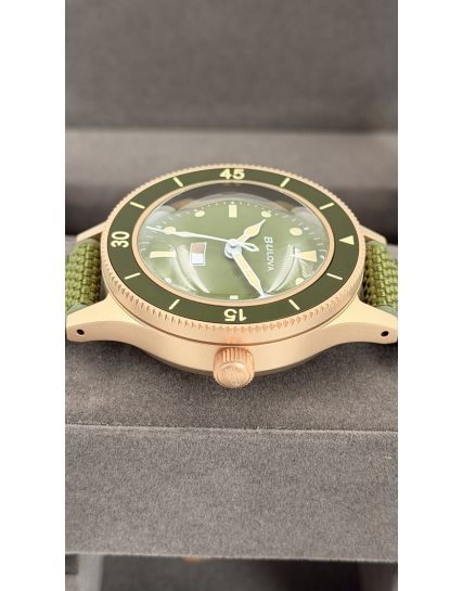 Bulova MIL SHIPS Bronze Green 98A324