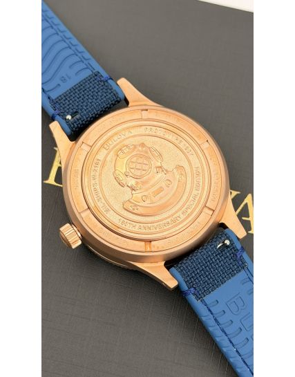 Bulova MIL SHIPS Bronze Blue 98A325