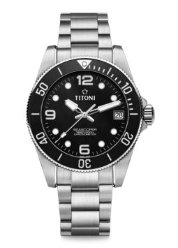 Titoni Seascoper 600 Black 83601 S-BK-256