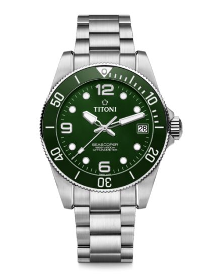 Titoni Seascoper 600 Green 83601 S-GN-739