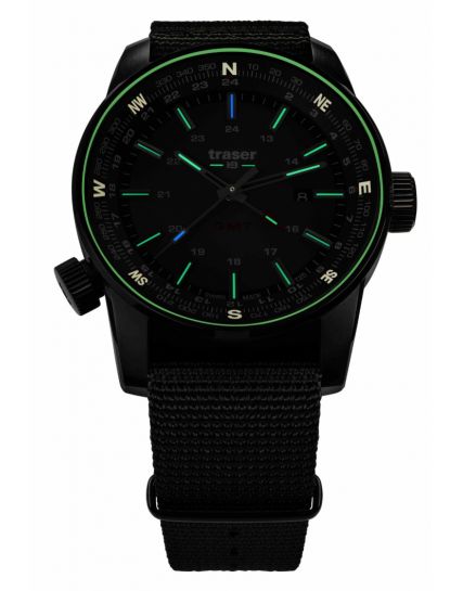 Traser P68 Pathfinder GMT Green 109035