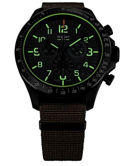 Traser P67 Officer Pro Chronograph Khaki 109459