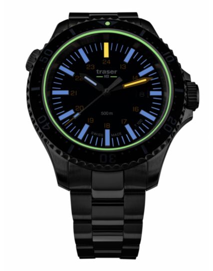 Traser P67 Diver SuperSub T100 Blue Special Set 109370