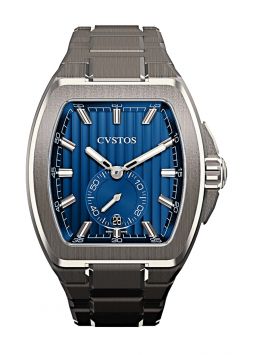 CVSTOS Metropolitan PS Titanium/Blue Limited Edition F01103.4213001